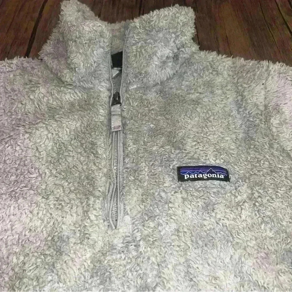 Patagonia Women’s Worn Wear 1/4-Zip Pullover Salt Grey 25235 Size Small - Picture 3 of 5